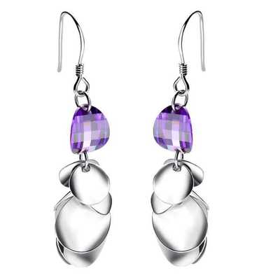 【新款S925銀鑲石耳飾 廠家直銷耳飾 純銀耳飾 925銀耳飾 批發耳飾】價格,廠家,圖片,吊墜,深圳市豐澤隆實業-